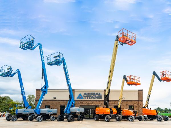 NEW TELESCOPIC BOOM LIFTS