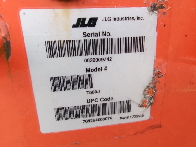Used 2018 JLG T500J Towable Boom Lift