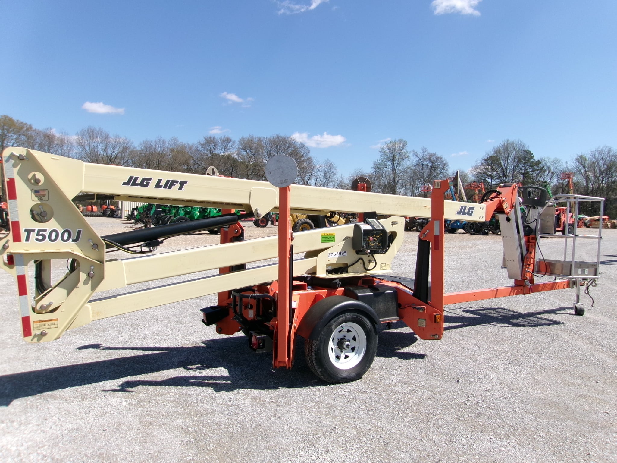 Used 2019 JLG T500J Towable Boom Lift
