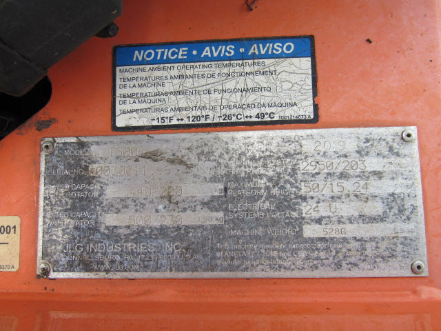 Used 2019 JLG T500J Towable Boom Lift