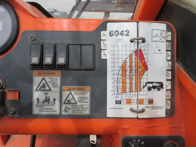 Used 2017 SKYTRAK 6042 Telehandler Forklift