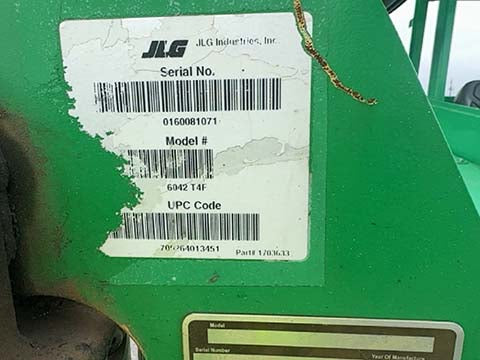 Used 2017 SKYTRAK 6042 Telehandler Forklift