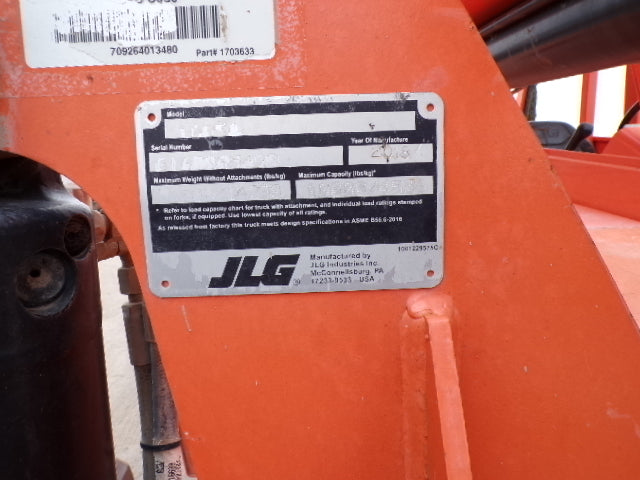 Used 2018 SKYTRAK 10054 Telehandler Forklift