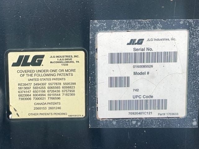 Used 2018 JLG 742 Telehandler Forklift