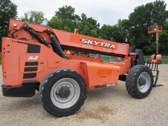 Used 2018 SKYTRAK 8042 Telehandler Forklift