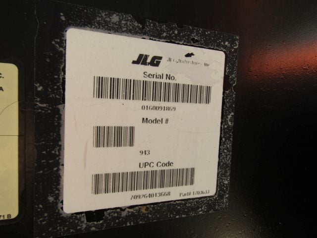 Used 2019 JLG 943 Telehandler Forklift