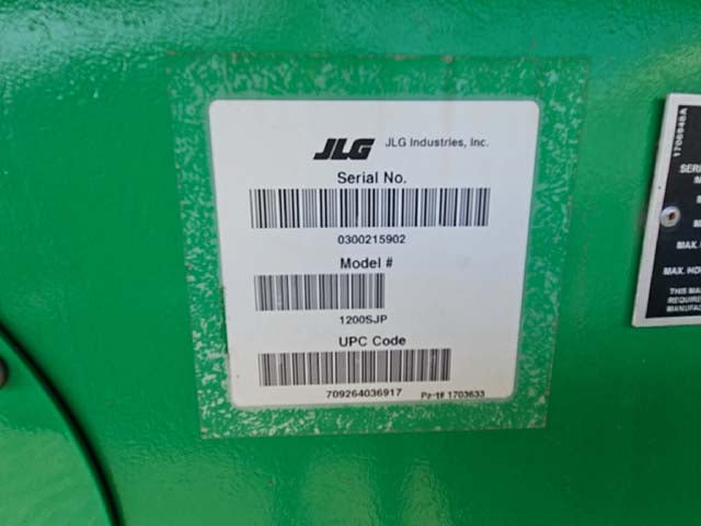 Used 2016 JLG 1200SJP Telescopic Boom Lift