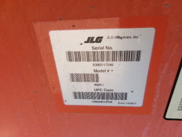 Used 2016 JLG 460SJ Telescopic Boom Lift