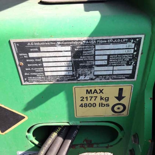 Used 2016 JLG 340AJ Articulating Boom Lift