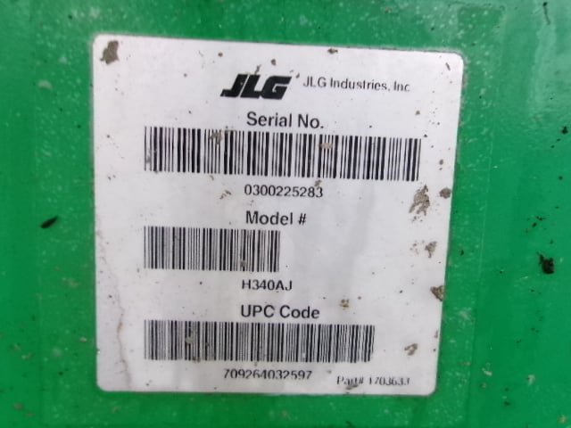 Used 2017 JLG H340AJ Articulating Boom Lift