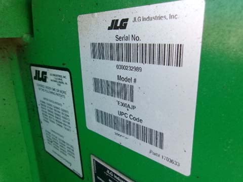 Used 2017 JLG E300AJP Articulating Boom Lift