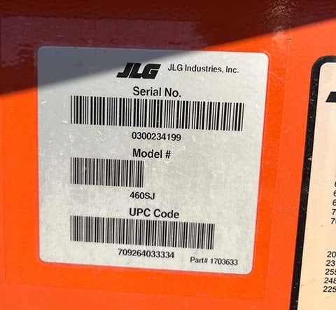 Used 2017 JLG 460SJ Telescopic Boom Lift