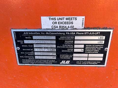 Used 2018 JLG 800AJ Articulating Boom Lift