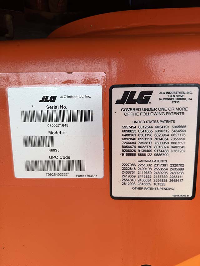Used 2021 JLG 460SJ Telescopic Boom Lift