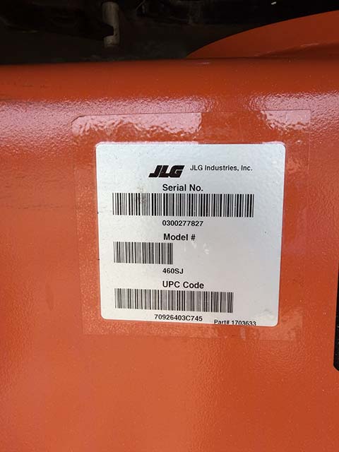 Used 2021 JLG 460SJ Telescopic Boom Lift