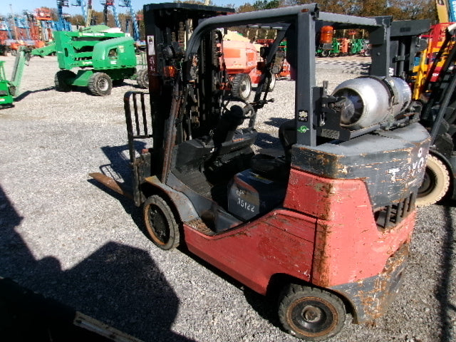 Used 2014 TOYOTA 8FGC35U-BCS Straight Mast Forklift