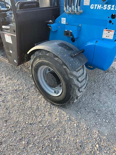 Used 2018 GENIE GTH-5519 Telehandler Forklift