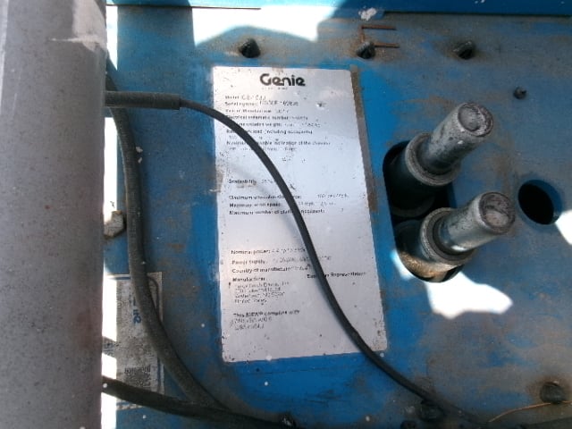 Used 2017 GENIE GS-1930 Scissor Lift