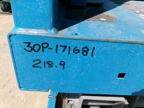 Used 2017 GENIE GS-1930 Scissor Lift