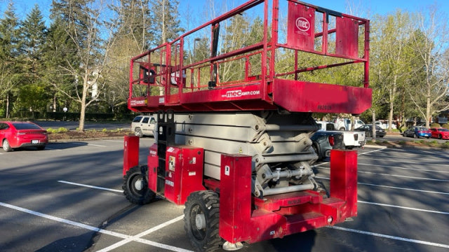 Used 2019 MEC 6092RT Scissor Lift