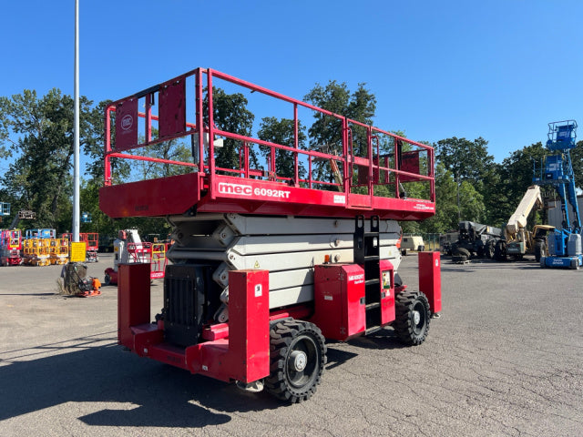 Used 2019 MEC 6092RT Scissor Lift