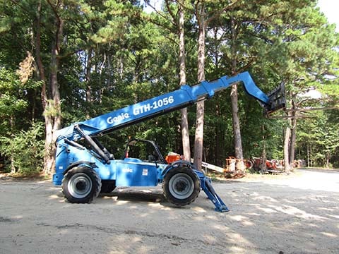 Used 2018 GENIE GTH-1056 Telehandler Forklift