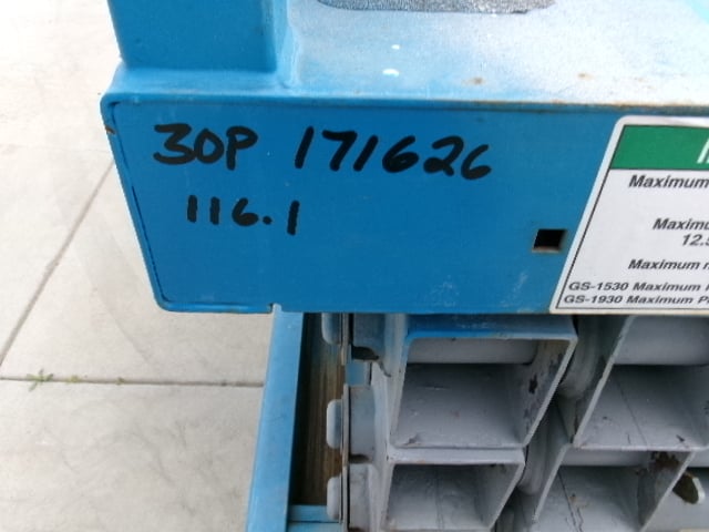 Used 2017 GENIE GS-1930 Scissor Lift