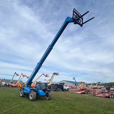 Used 2016 GENIE GTH-636 Telehandler Forklift