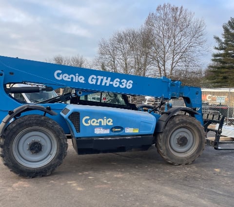 Used 2016 GENIE GTH-636 Telehandler Forklift