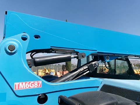 Used 2017 GENIE GTH-636 Telehandler Forklift
