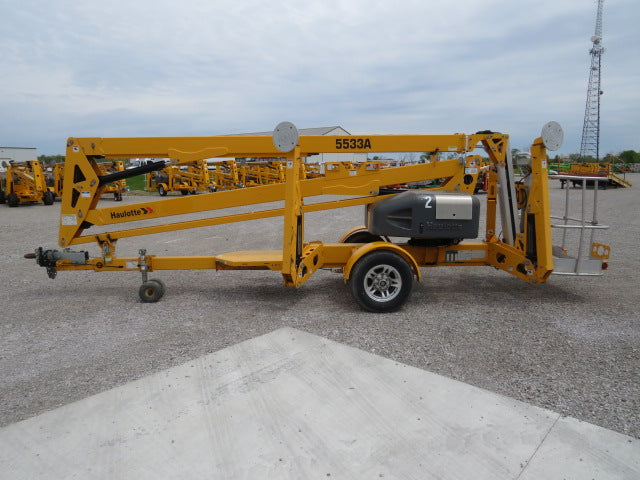 Used 2020 HAULOTTE 5533A Towable Boom Lift
