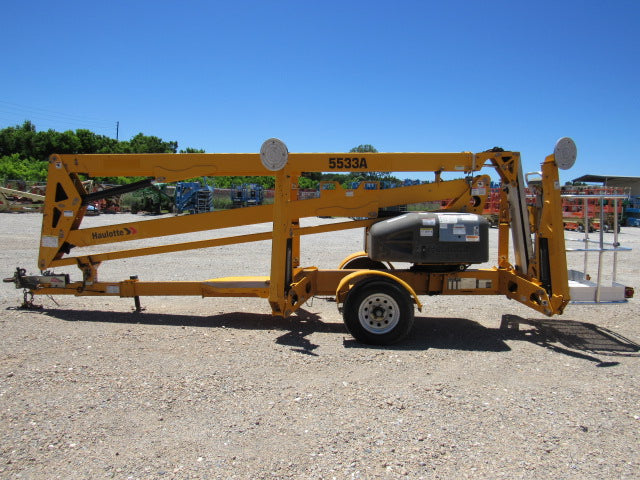 Used 2020 HAULOTTE 5533A Towable Boom Lift