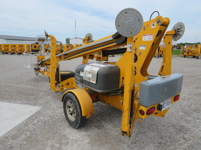 Used 2021 HAULOTTE 3632T Towable Boom Lift