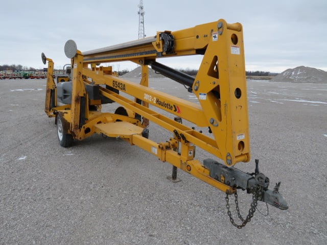 Used 2022 HAULOTTE 6543A Towable Boom Lift
