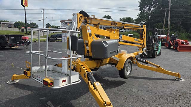 Used 2022 HAULOTTE 5533A Towable Boom Lift