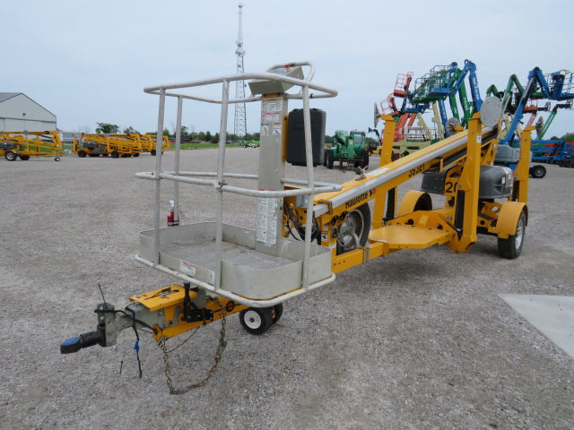 Used 2022 HAULOTTE 3632T Towable Boom Lift