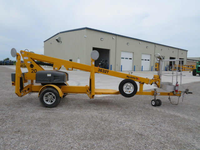 Used 2022 HAULOTTE 3632T Towable Boom Lift