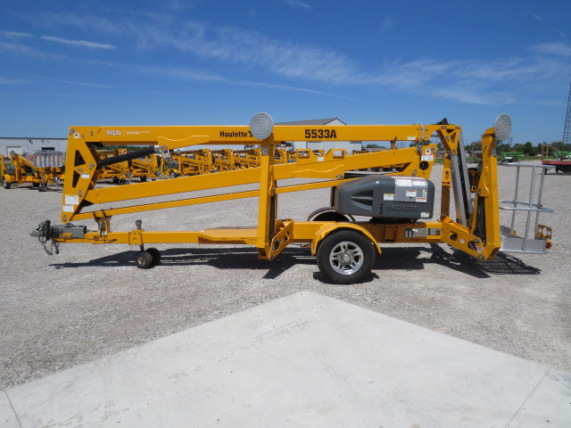 Used 2023 HAULOTTE 5533A Towable Boom Lift