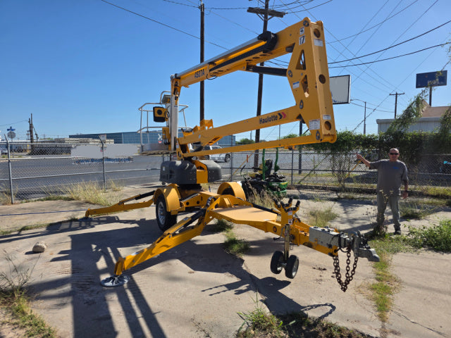 Used 2023 HAULOTTE 4527A Towable Boom Lift