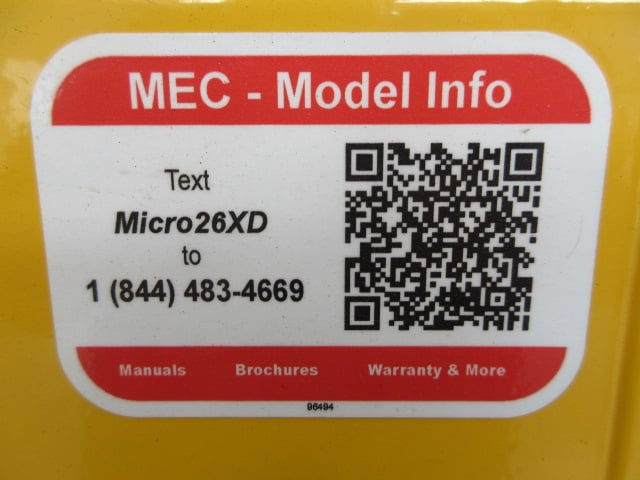 New 2026 MEC MICRO26-XD Scissor Lift