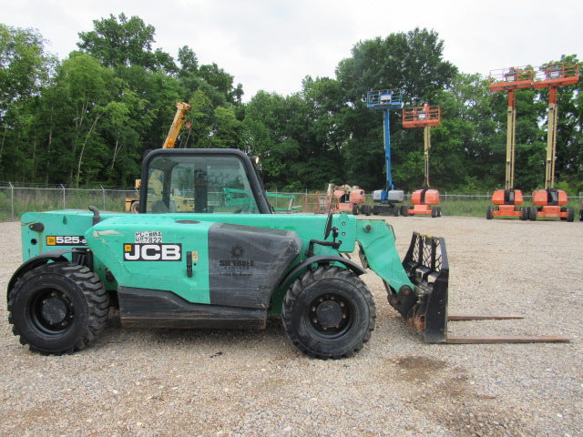 Used 2017 JCB 525-60 Telehandler Forklift
