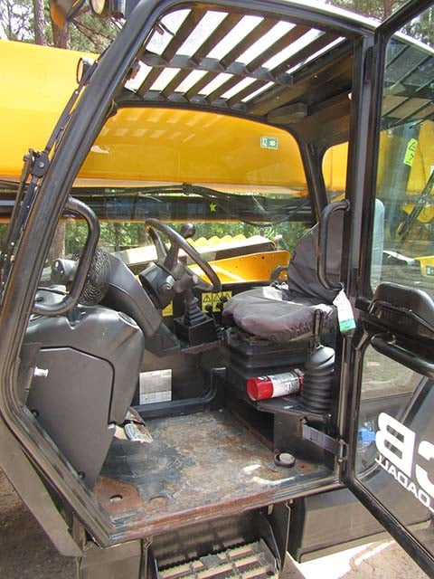 Used 2017 JCB 510-56 Telehandler Forklift