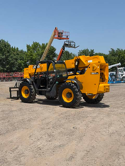 Used 2019 JCB 507-42 Telehandler Forklift