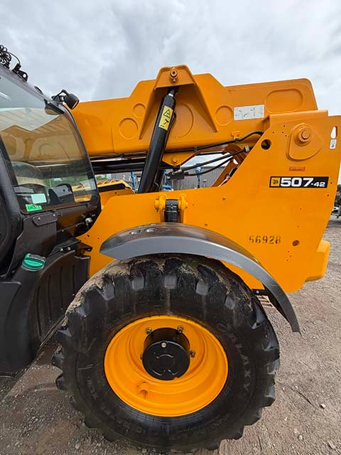 Used 2019 JCB 507-42 Telehandler Forklift