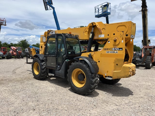 Used 2018 JCB 510-56 Telehandler Forklift