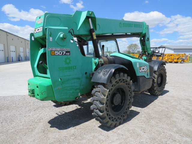 Used 2018 JCB 507-42 Telehandler Forklift