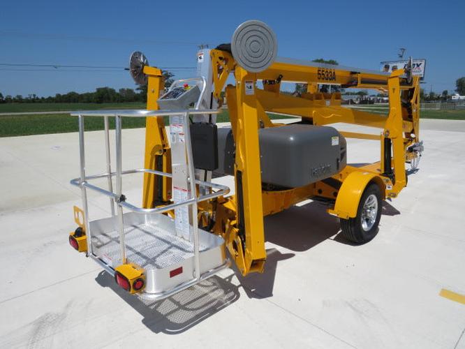 New 2026 HAULOTTE/BIL-JAX 5533A 2WD DRIVE & SET (Traction Drive) Trailer-Mounted Towable Boom Lift, photo 2