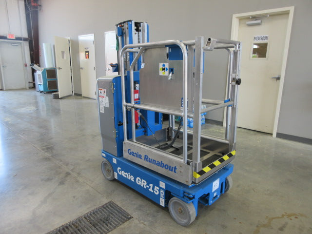 New 2026 GENIE GR-15 Vertical Mast Boom Lift