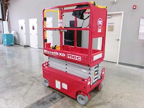 New 2026 MEC MICRO19-XD Scissor Lift : Micro Scissor Lift