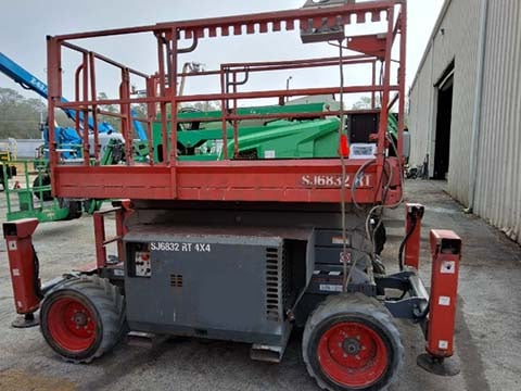 Used 2019 SKYJACK SJ6832 RT Scissor Lift